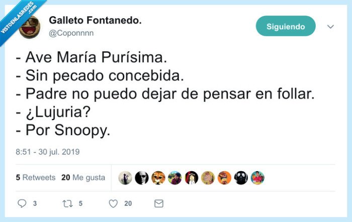 lujuria,snoopy,jurar