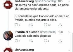 Enlace a Los de SinAzúcar a parte de ser sanos, saben meter buenos zascas, por @mejoreszasca
