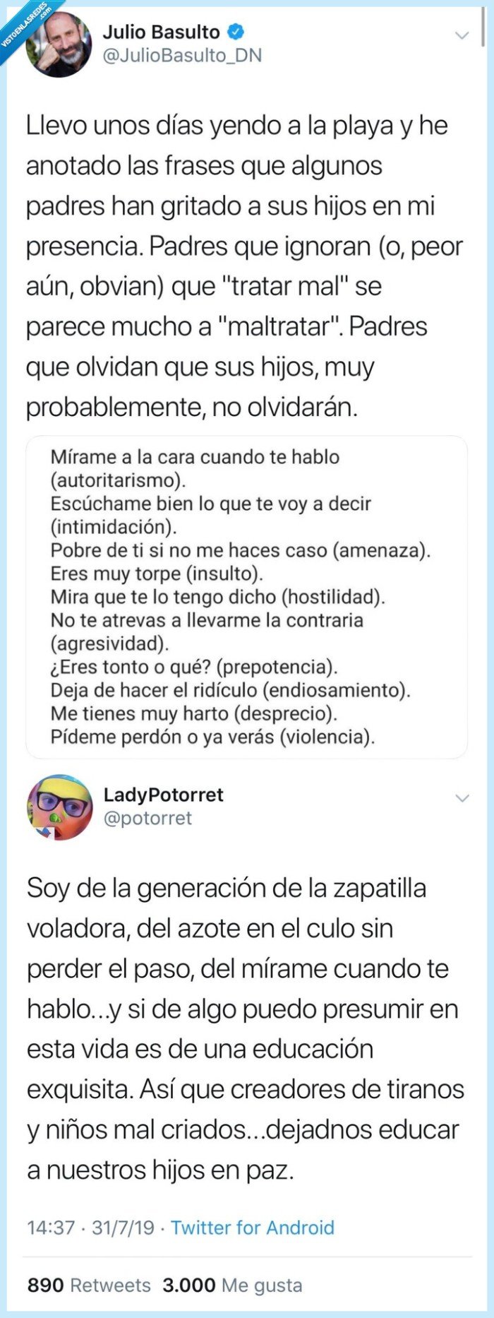 basulto,niños,playa,educación