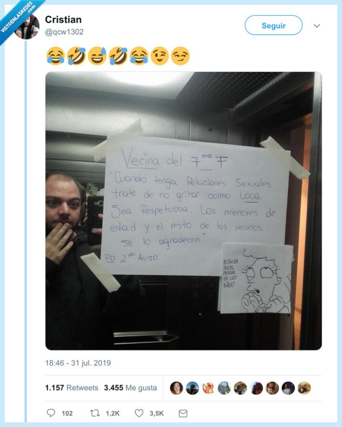 vecinos,carteles,niños