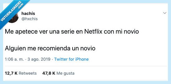 netflix,serie,novio,recomendar