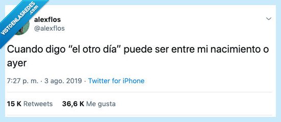 otro día,nacimiento,intervalo