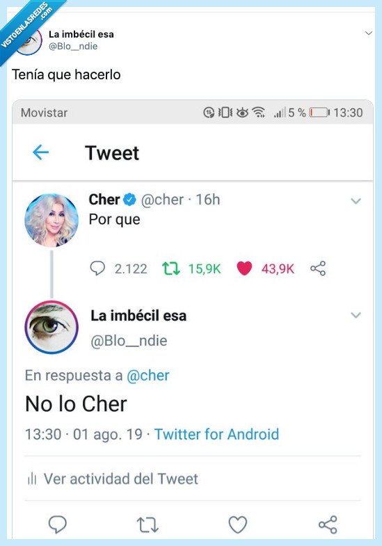 gracias,cher,no lo cher