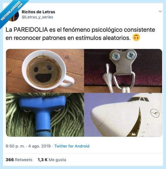 caras,ocasiones,pareidoia,poner caras en cosas