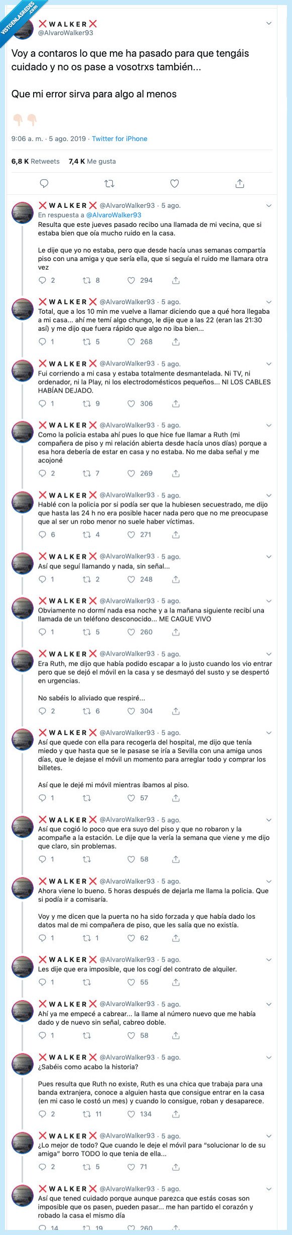 historia,robos,traición,error