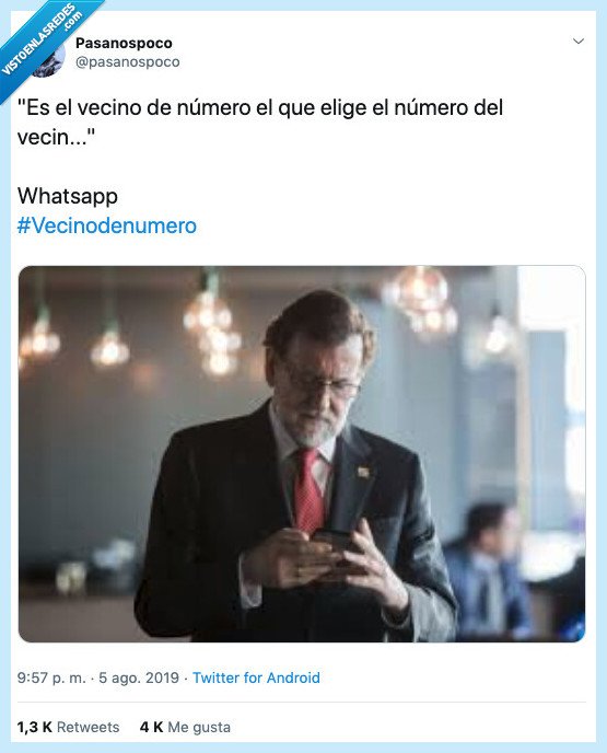 vecino número,rajoy,vecino,móvil
