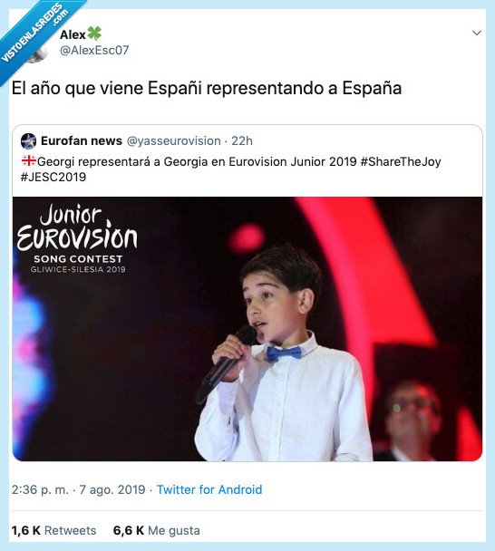 españa,eurovision,georgi,representar,eurovisión junior