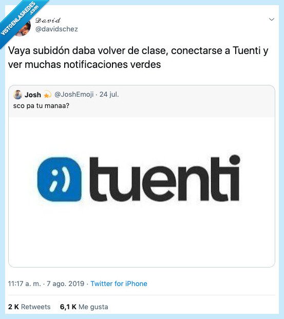 emoción,tuenti,notificación verdes