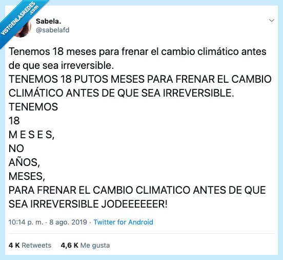 tiempo,cambio climático,crisis climática