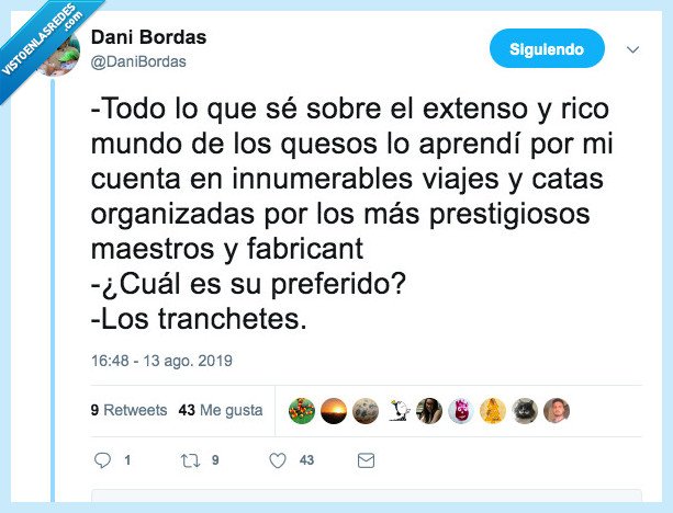 tranchetes,quesos