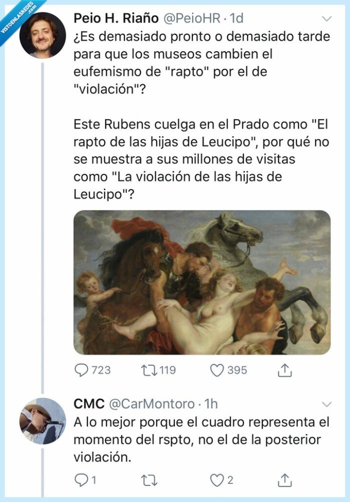 rapto,cuadros,eufemismos
