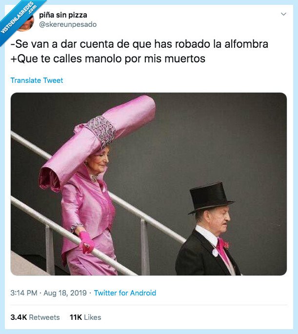 alfombra,disimulo,manolo,robar