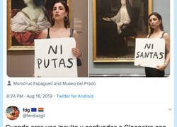 Enlace a Se va al Prado a hacerse unas fotos revolucionarias y feministas y le recuerdan un dato muy importante...