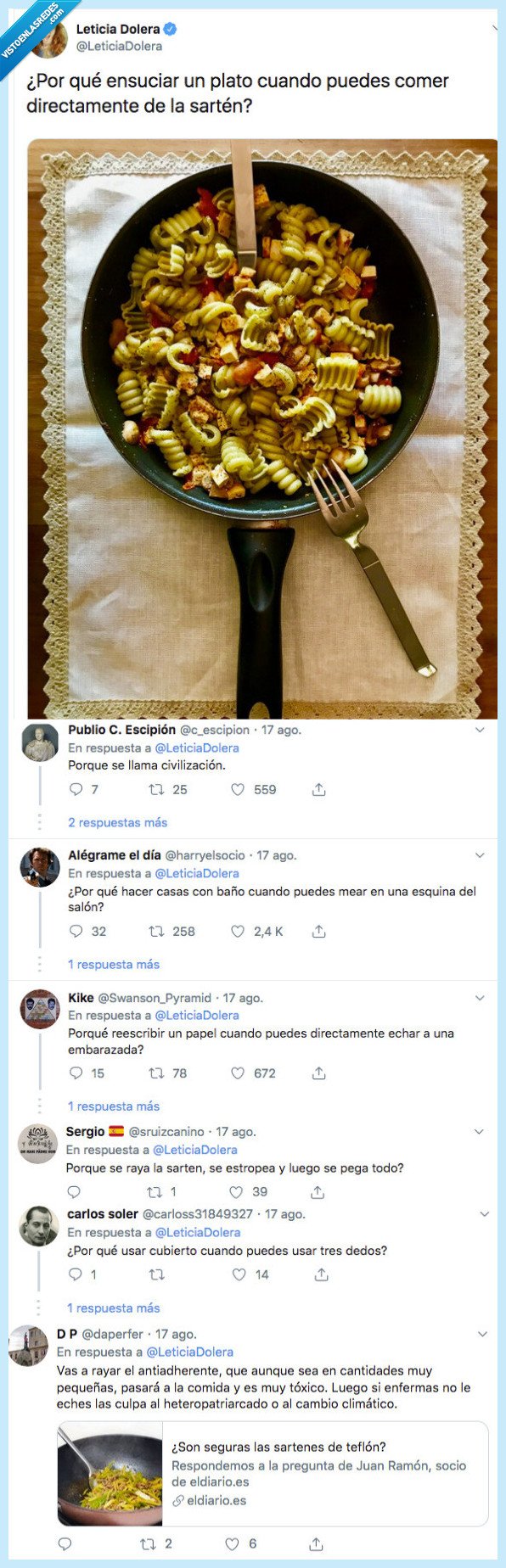 sartén,peña,cinco uñas