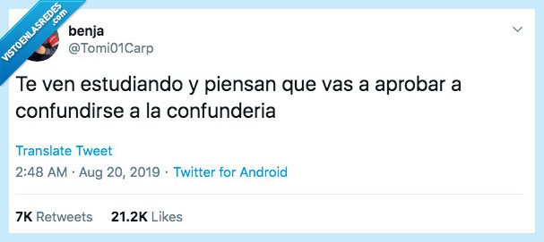 llorar,confunderia,confundir,aprobar