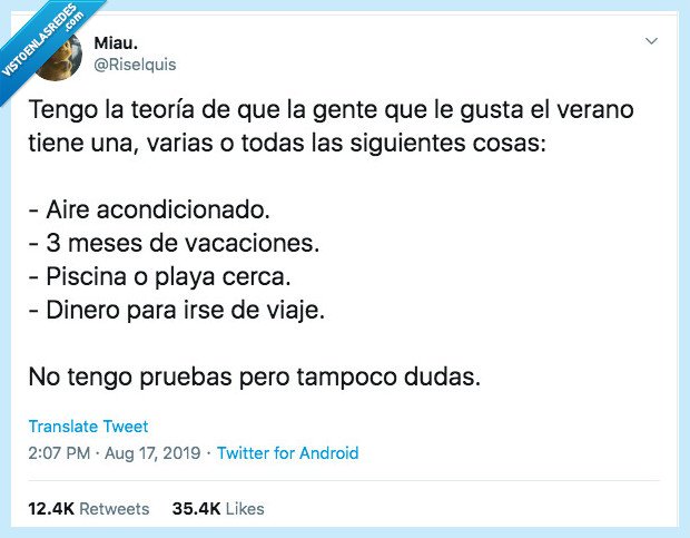 dudas,pruebas,teorias,verano