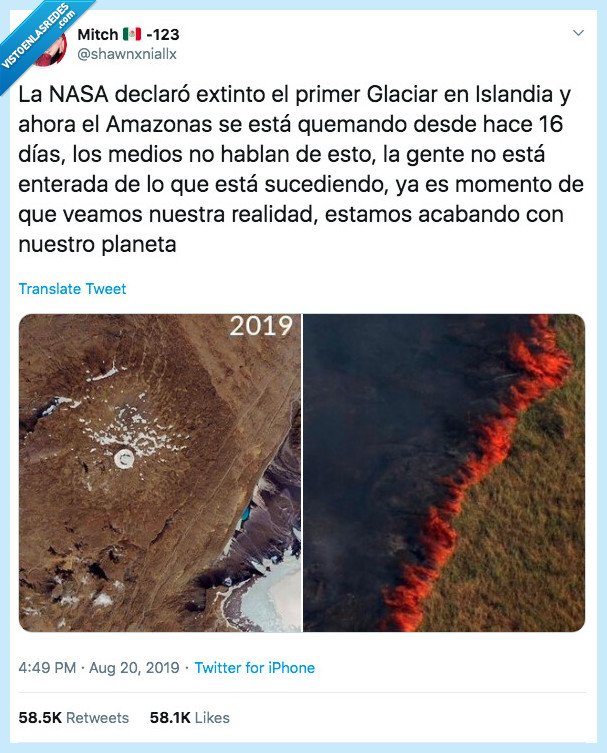 amazonas,islandia,planeta,crisis climática