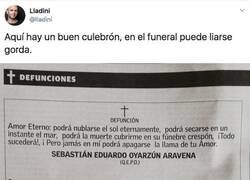 Enlace a Se descubre que tiene diferentes esposas e hijos por culpa de estas esquelas, por @lladini