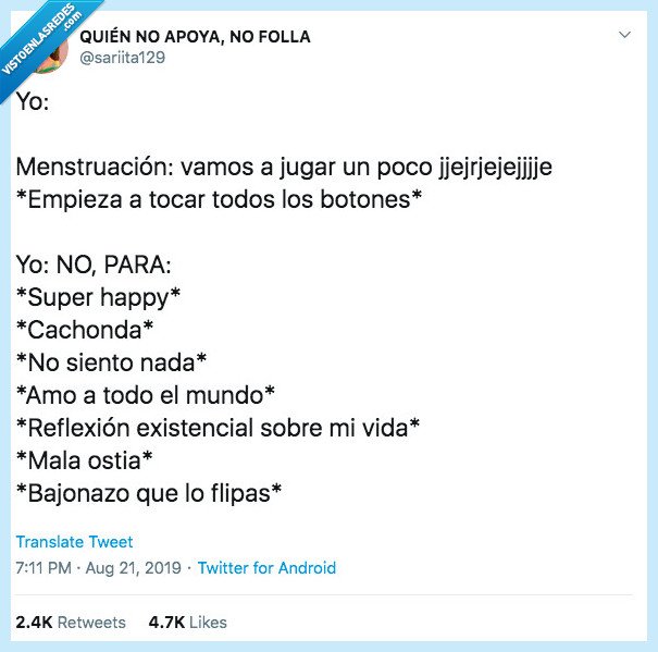 regla,tener,estados de animos