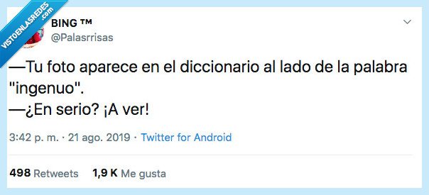 ingenuo,pobre,diccionario,foto