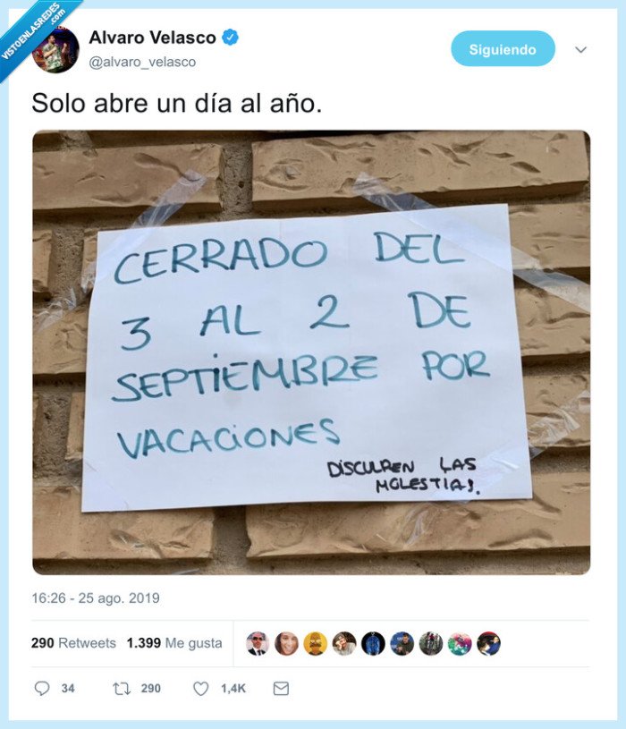 cartel,vacaciones,vago,fail