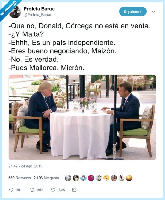 trump,macron,negociar