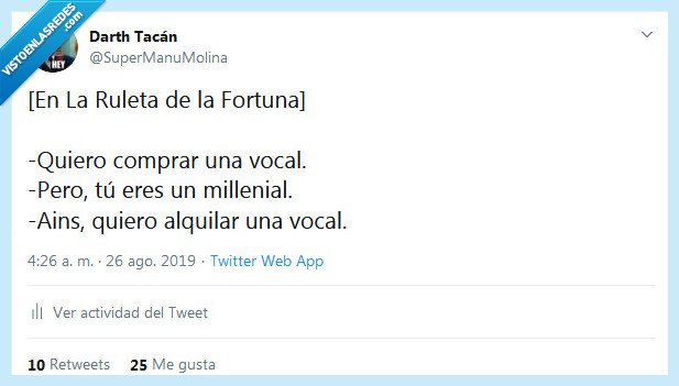 ruleta de la fortuna,vocal,comprar,alquilar,millenial