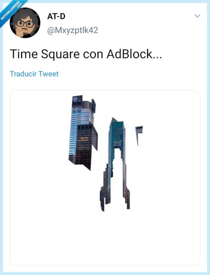 Time square,adblock,Mxyzptlk42