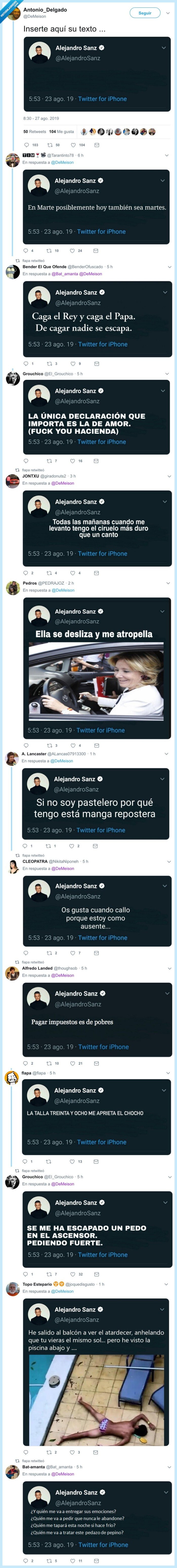 frases,alejandro sanz,filosófico