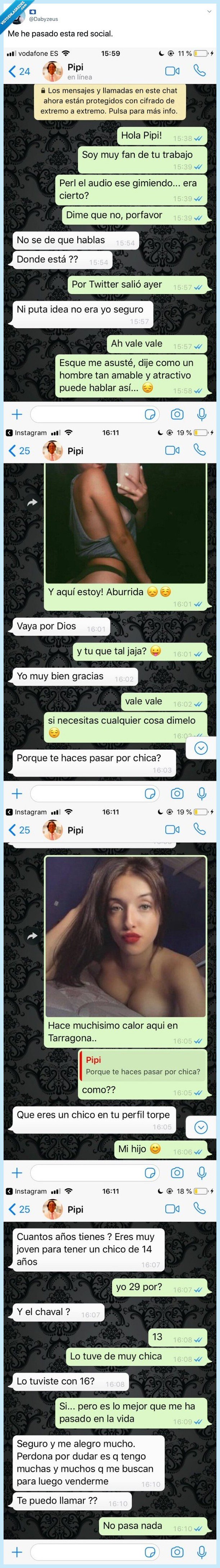 pipi estrada,llamar,catfish,pillar,chica,hijo