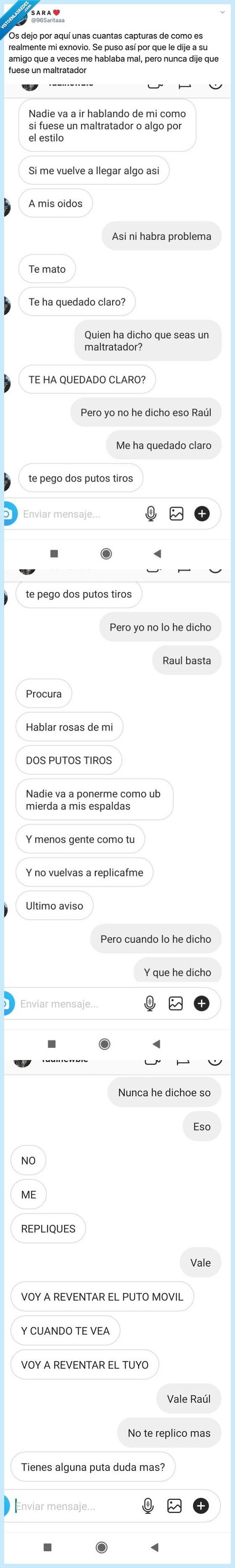 miedo,maltratador,tiros,pareja,violencia,matar