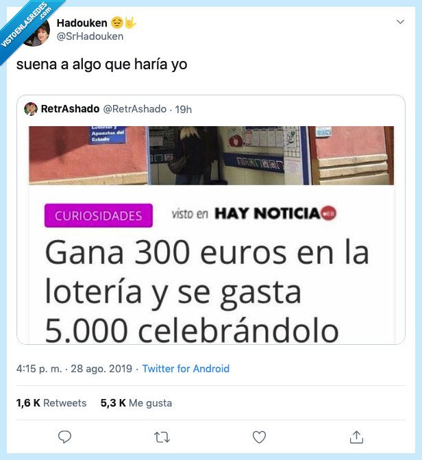 ganar,loteria,dinero,perder,pringado