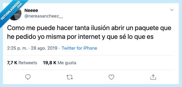 sorpresa,ilusion,paquete,comprar,internet,saber