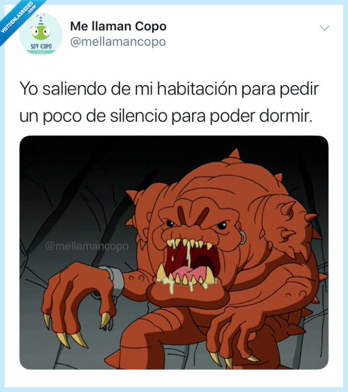 Dormir,yo,silencio,monstruo