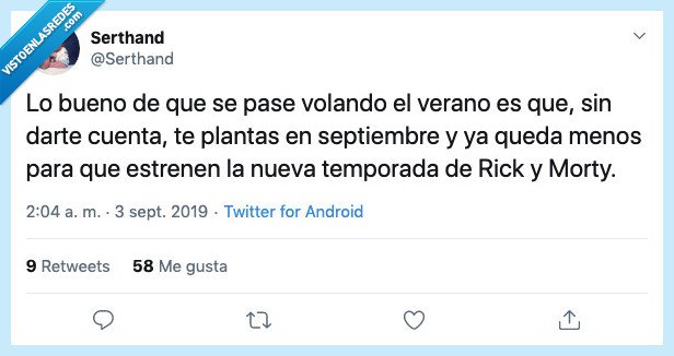 verano,septiembre,rick y morty,rick,morty,rick and morty