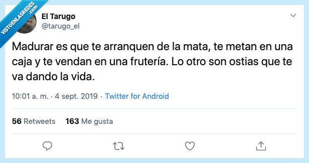 526110 - ¿Qué es madurar? por @tarugo_el