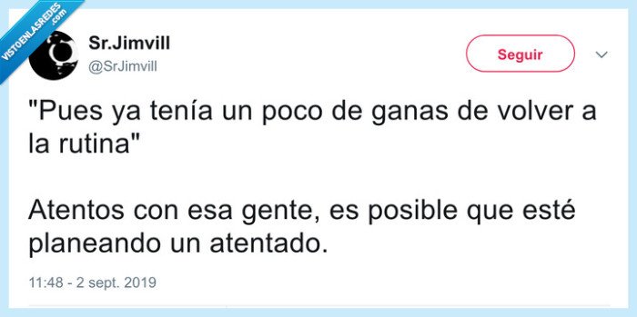 volver,rutina,septiembre