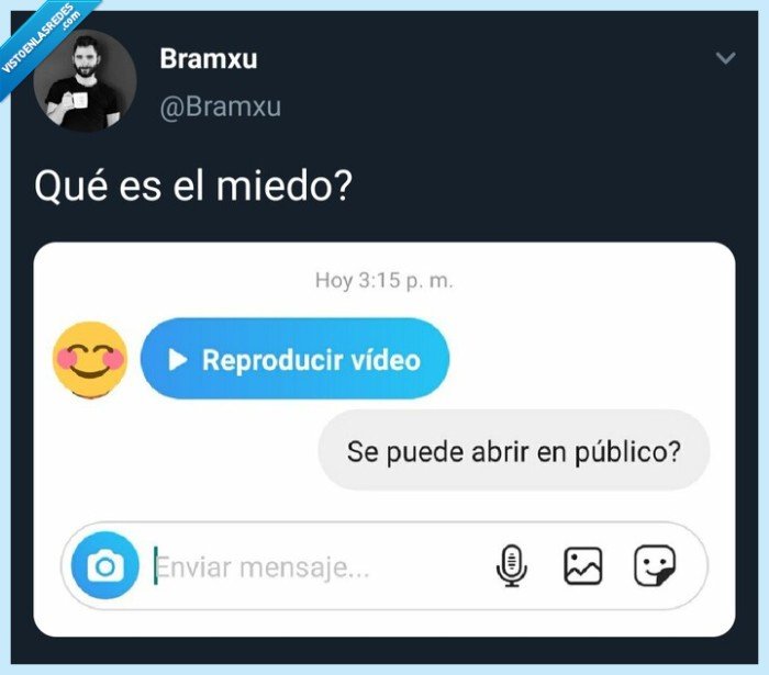 Instagram,miedo,video