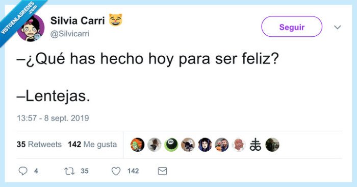 lentejas,feliz
