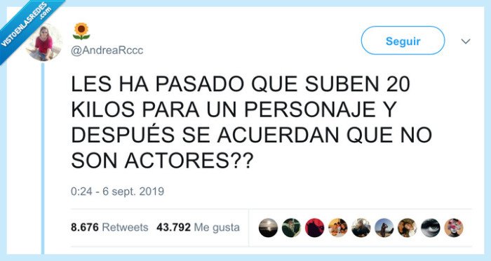 engordar,papel,actor