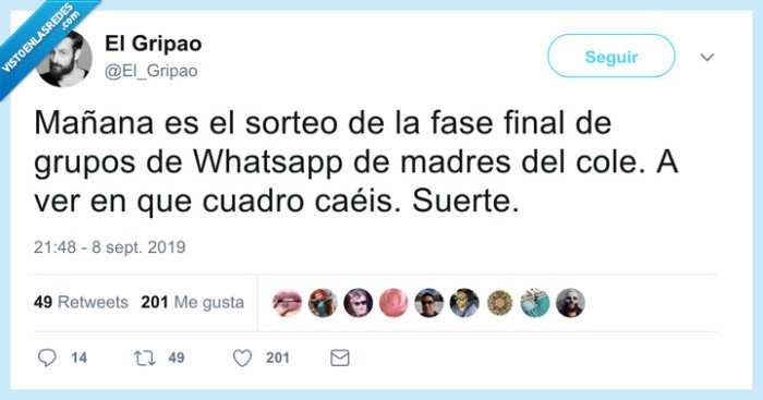 whatsapp,madres,colegio