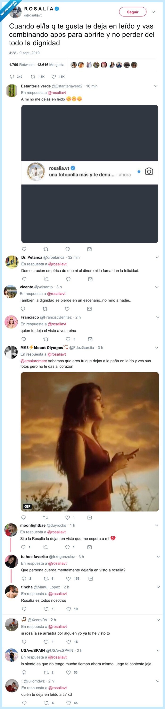 en visto,dignidad,rosalia,hablar,mensajes