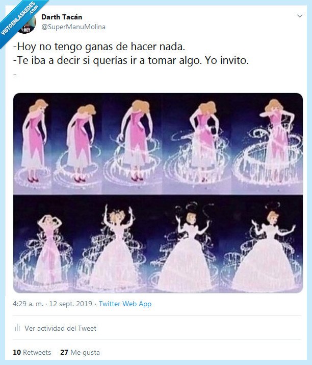 salir,vestirse,invitar