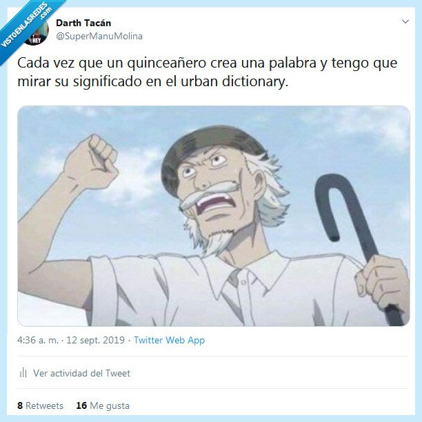 urban dictionary,quinceañero,moderno,palabra