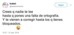Enlace a Los grammar nazis salen como setas, por @