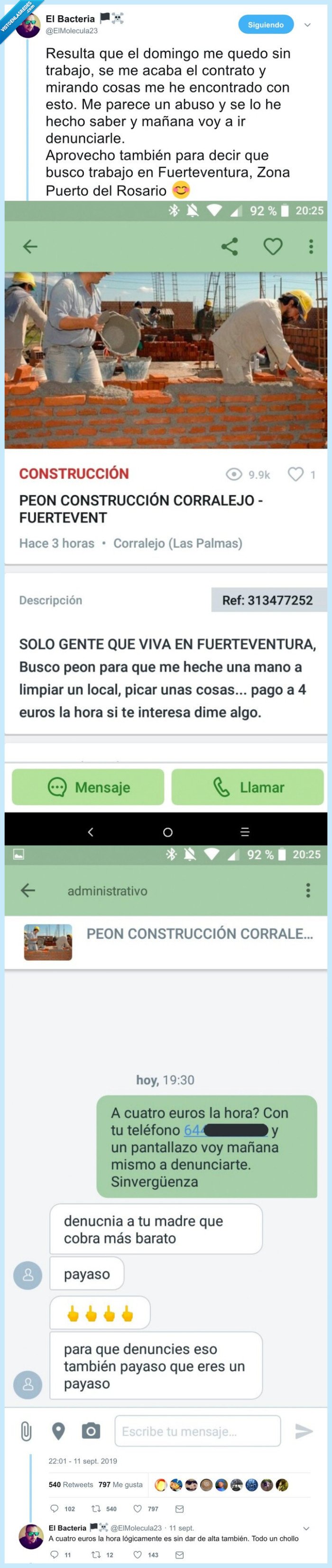 empresario,abuso,4 euros