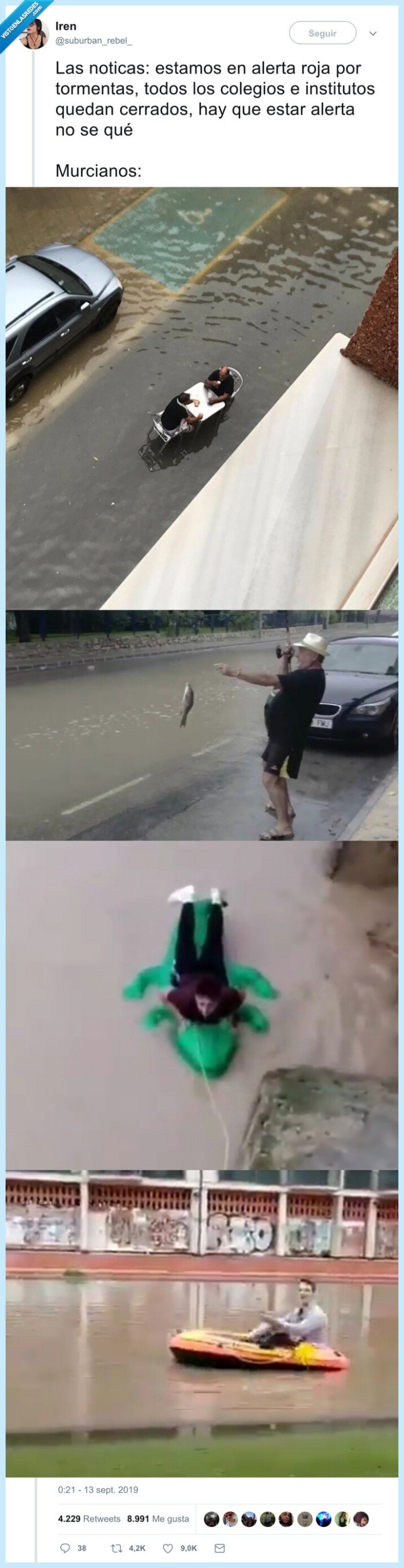 divertido,guasa,inundaciones,agua