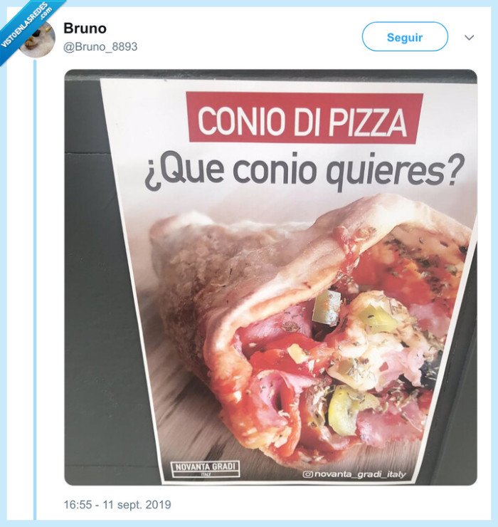 conio,pizza