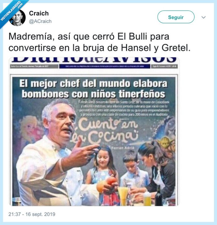 bombones,bulli,tinerfeños