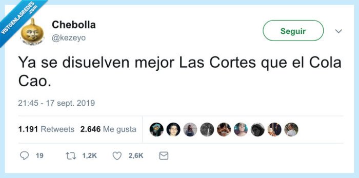 colacao,cortes,disolverse